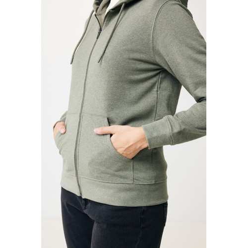 IQONIQ Abisko gerecycled katoen hoodie met rits