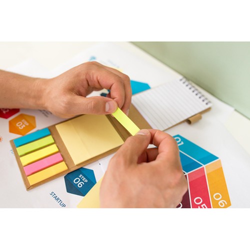 bloc de notas reposicionable