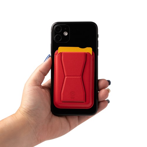 Porte-cartes avec support pliable. Jùnia