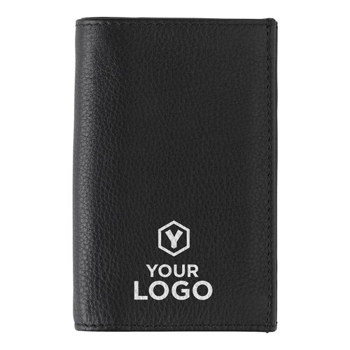 Leather credit card wallet Roy