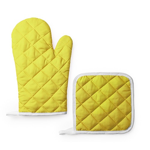 Ensemble gant de cuisine et manique Nigella