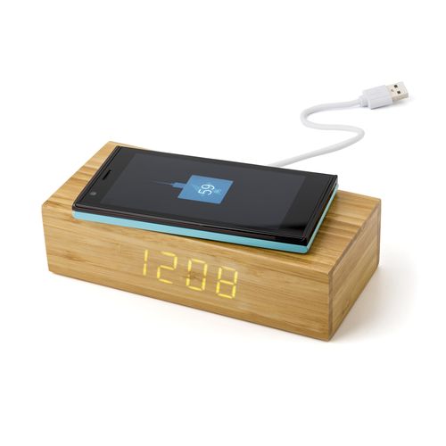 Chargeur à induction en bambou Rosie