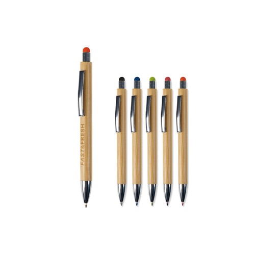  Stylo-stylet New York en bambou