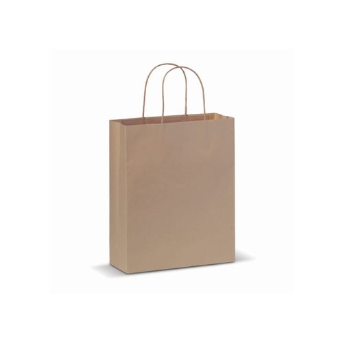 Bolsa de papel kraft 90g/m² 22x10x31cm