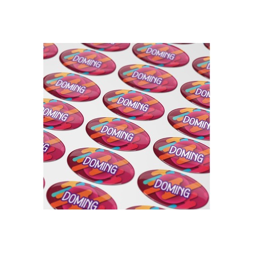 Doming Oval 30x15 mm