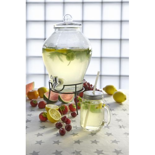 Bocal Mason en verre Sakina