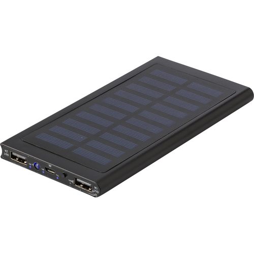 ABS and aluminium solar charger Adriana