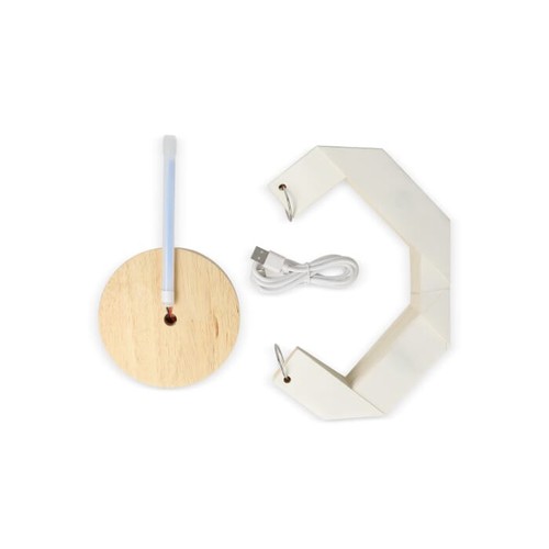 Coollux foldable Origami-inspired paper LED lamp Luna 25cm