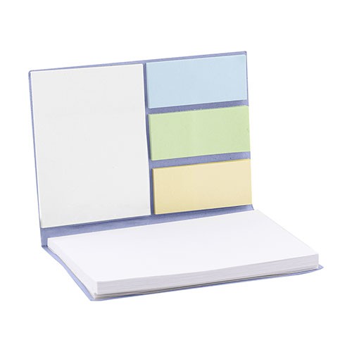 Bloc de notas con hojas adhesivas, con tapa dura c Clethra