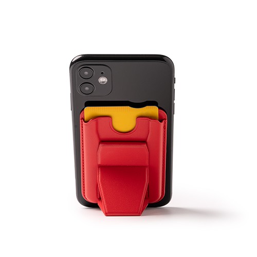 Porte-cartes avec support pliable. Jùnia