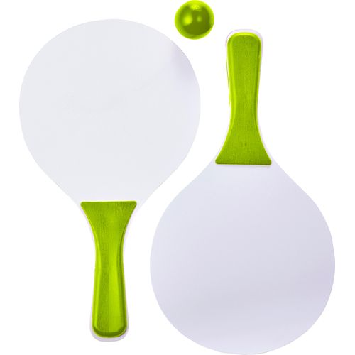 Houten strand tennisset Eliza