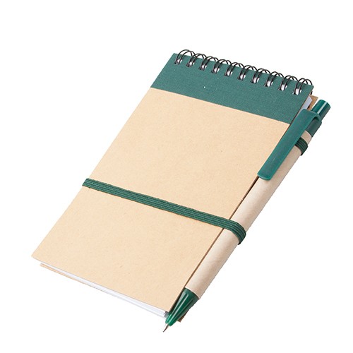 A6 Notebook with pen Justi