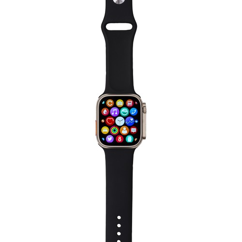 Pulsera de fitness con muñequera de TPU reciclado y carcasa de ABS