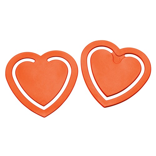 Clip portanotas "corazón"