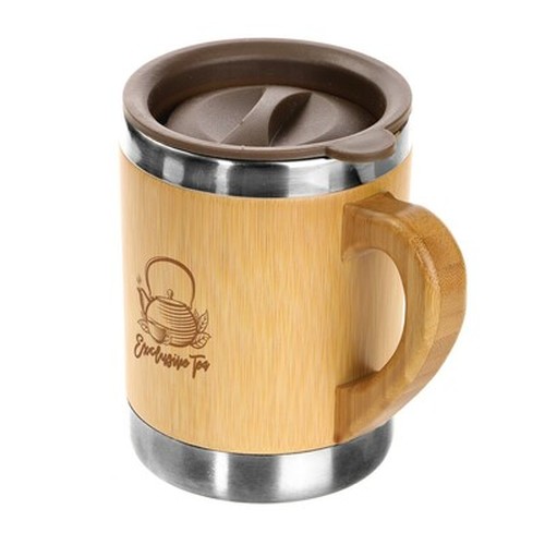 Bamboo thermo mug 300 ml | Kol