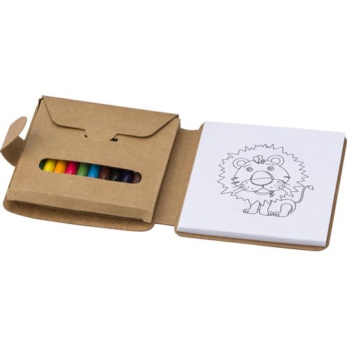 Cardboard Coloring set Marlon
