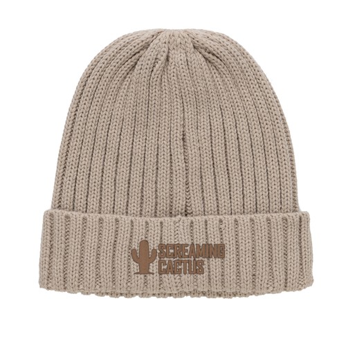 Bonnet à double côte et revers AWARE™ Polylana® Kennedi