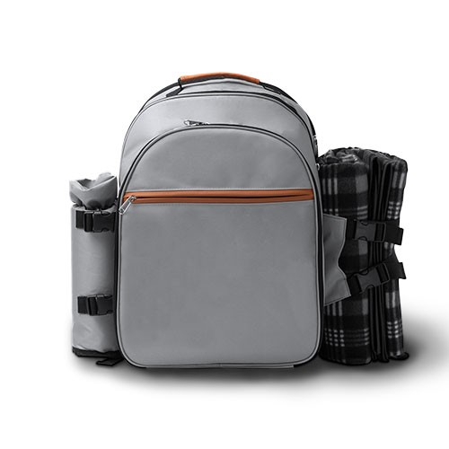 Picnic backpack. Main compartment with zip closure Durval