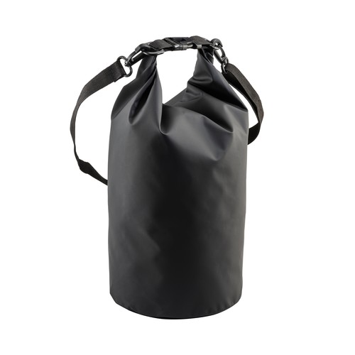 Sac en bandoulière waterproof en tarp avec bandoulière réglable.