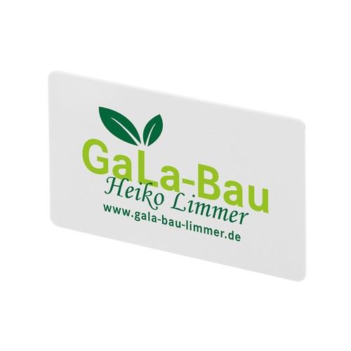 Plastic business card