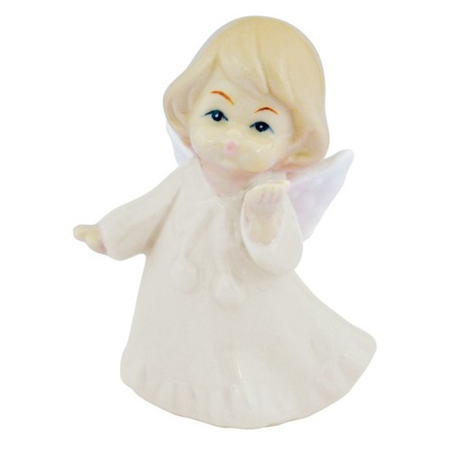 CERAMIC ANGELET IVORY 5.7*4.2*7.3