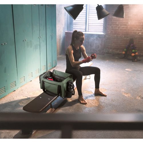 FARO. Sporttas van gerecycled polyester met hoge dichtheid van 600D