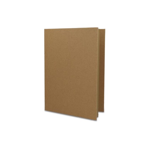 Recycled paper tri-fold stationary set