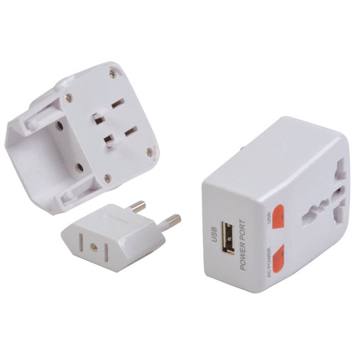 Adaptador Universal con puerto USB