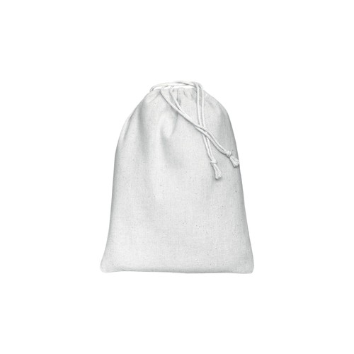 120 g/m2 cotton drawstring bag, 15 x 20 cm