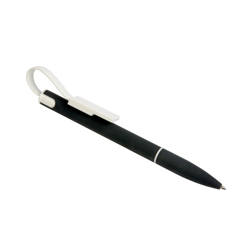 Aluminium twist pen with clip that converts to charging cable USB/Lightning/micro USB