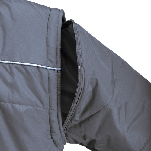 Chaqueta acolchada de poliéster.