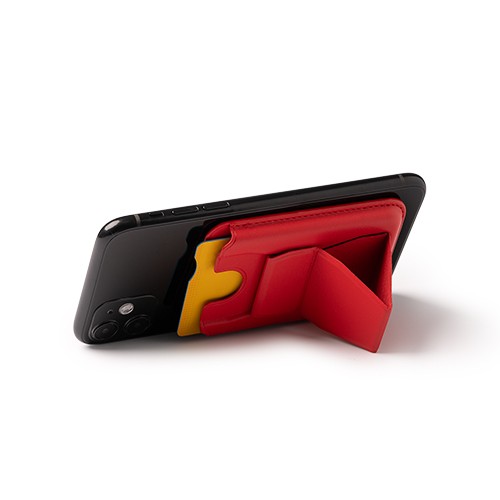 Porte-cartes avec support pliable. Jùnia