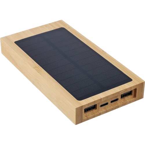 Bamboo solar power bank Elz