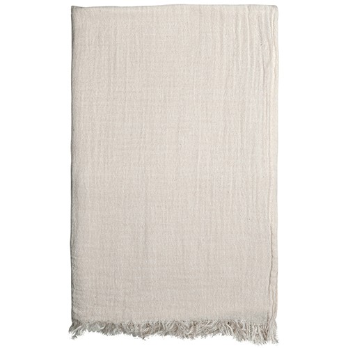 Bufanda pareo con flecos decorativos. Grisignano