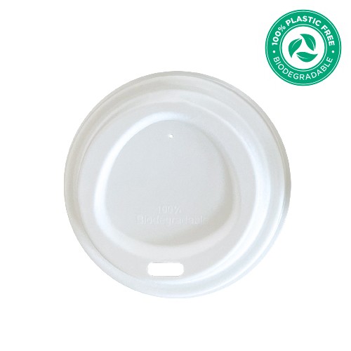 Biodegradable lid for paper cup LidEco-Medium
