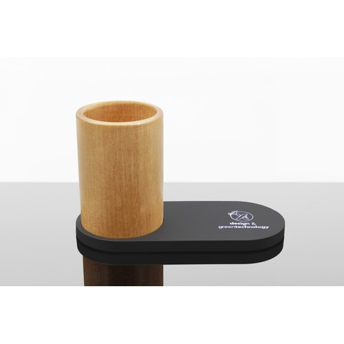 10W charging base and desktop air filtering plant