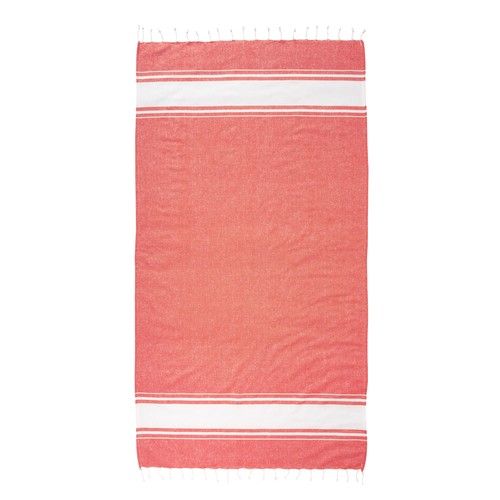 Beach towel /pareo in recycled cotton 180 gr/m2