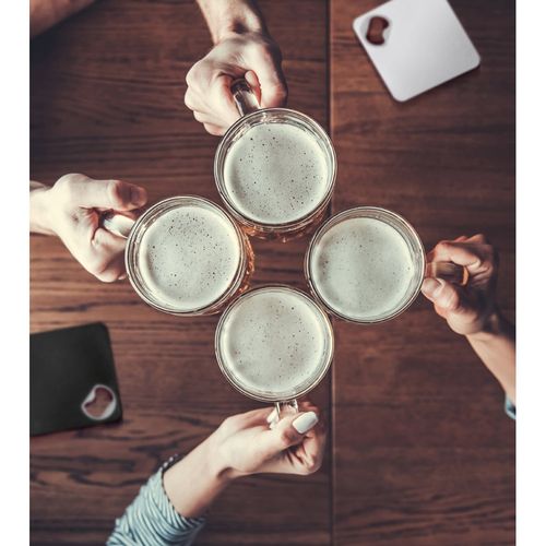 FUNFAYE. Onderzetter met flesopener