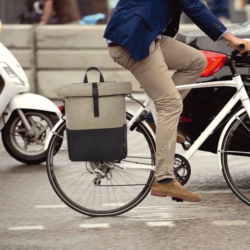 MOCHILA RPET ADAPTABLE PARA BICICLETA