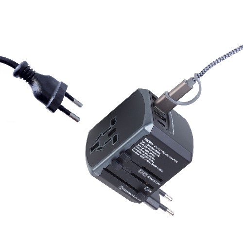 Adaptador de Viaje Universal TROIKA WORLD TRAVEL ADAPTER