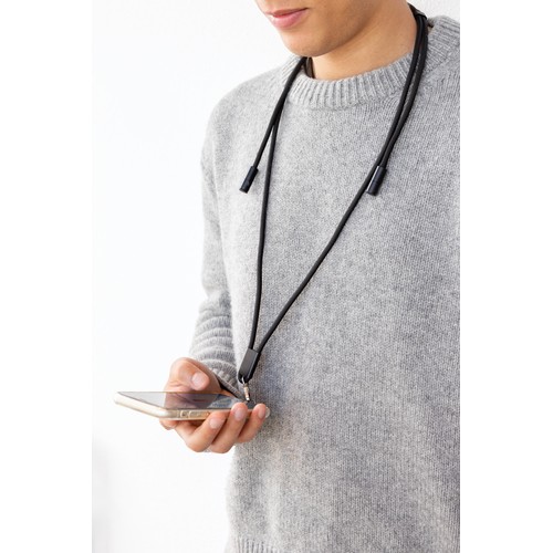 LoopAmp RCS rPET verstelbaar telefoonkoord met 60W kabel