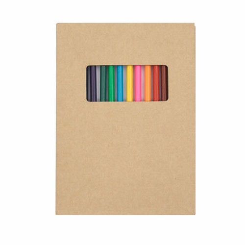 Coloured pencil set, notebook | Paddy