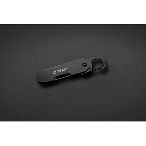 Gear X opvouwbare EDC-tool met karabijnhaak en pakket opener