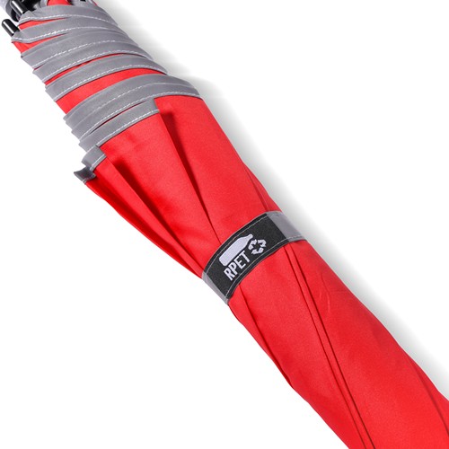 RPET GOLF UMBRELLA 27” WITH REFLECTIVE EDGES