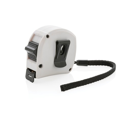 Mètre ruban 5M/19mm en plastique recyclé RCS et bambou