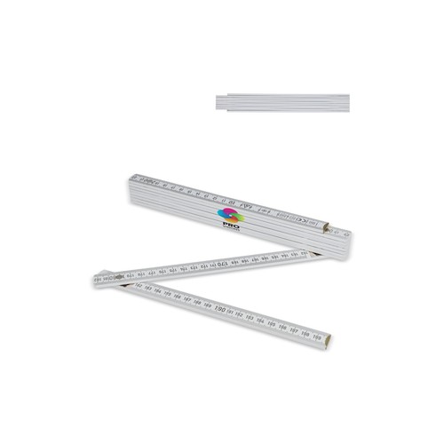 Składana linijka drewniana 2m Wyprodukowano w UE