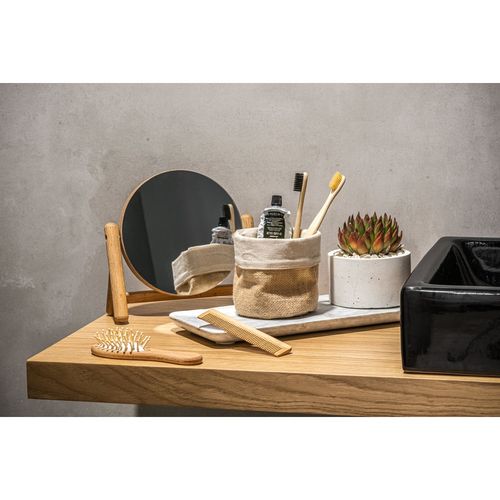 DUCASSE. Wielofunkcyjna torba z juty (260g/m²) i bawełny (120g/m²)