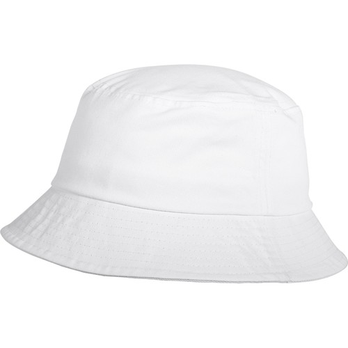 100% COTTON BUCKET HAT WITH BRIM