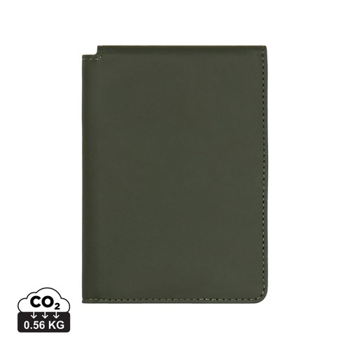 VINGA Baltimore RCS recycled polyester RFID passport cover