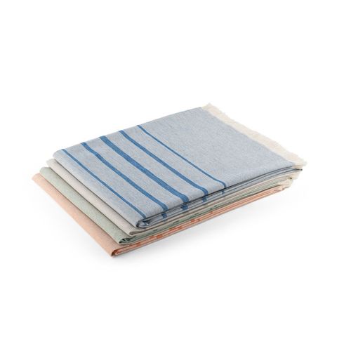 CAPLAN. Wielofunkcyjny ręcznik (260 g/m²) wykonany z lekkiej i wytrzymałej bawełny (90%) oraz bawełny z recyklingu (10%)